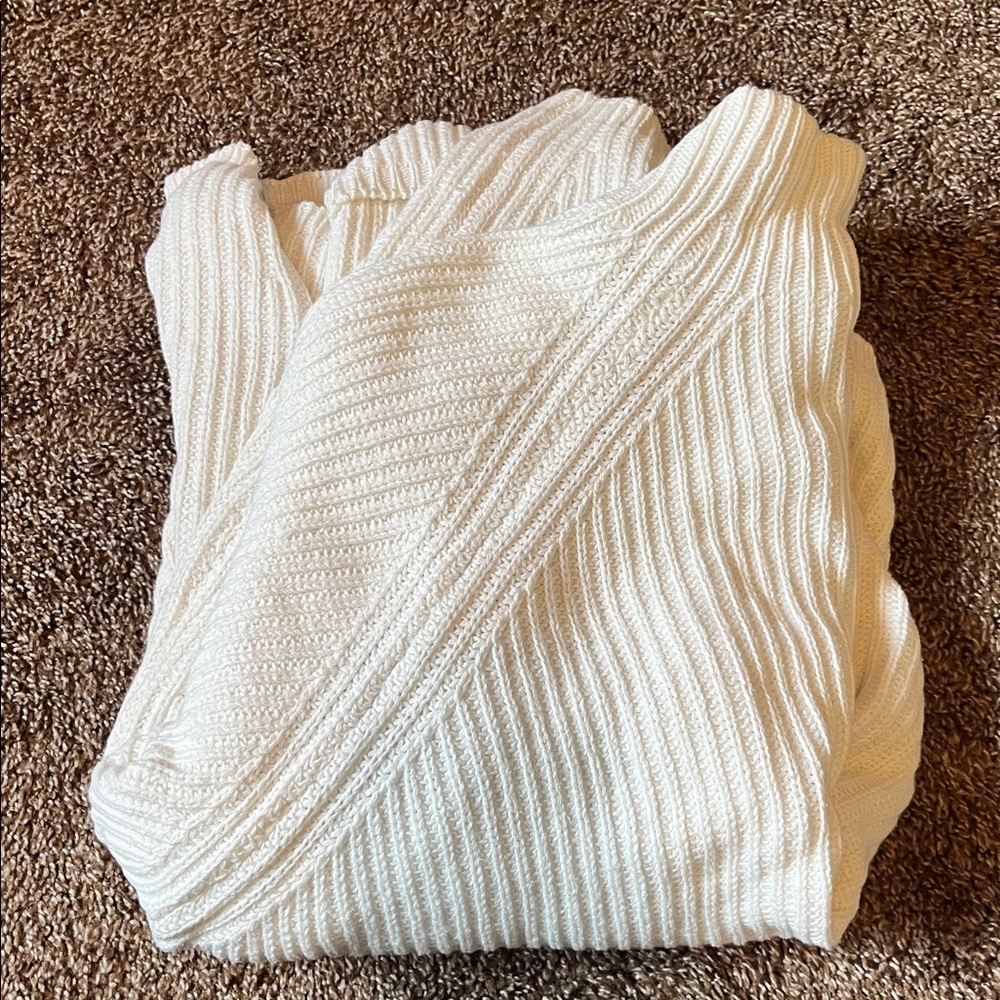 Cotton High Neck Zip Up